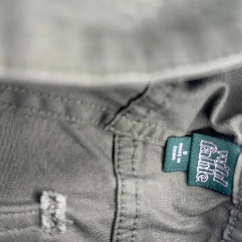 Nwot wild fable green cargo Wide leg pants Small - Picture 4 of 5